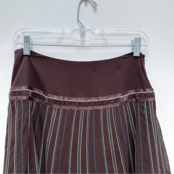 Karen Millen Silk Ruffled Midi Skirt - Picture 6 of 8